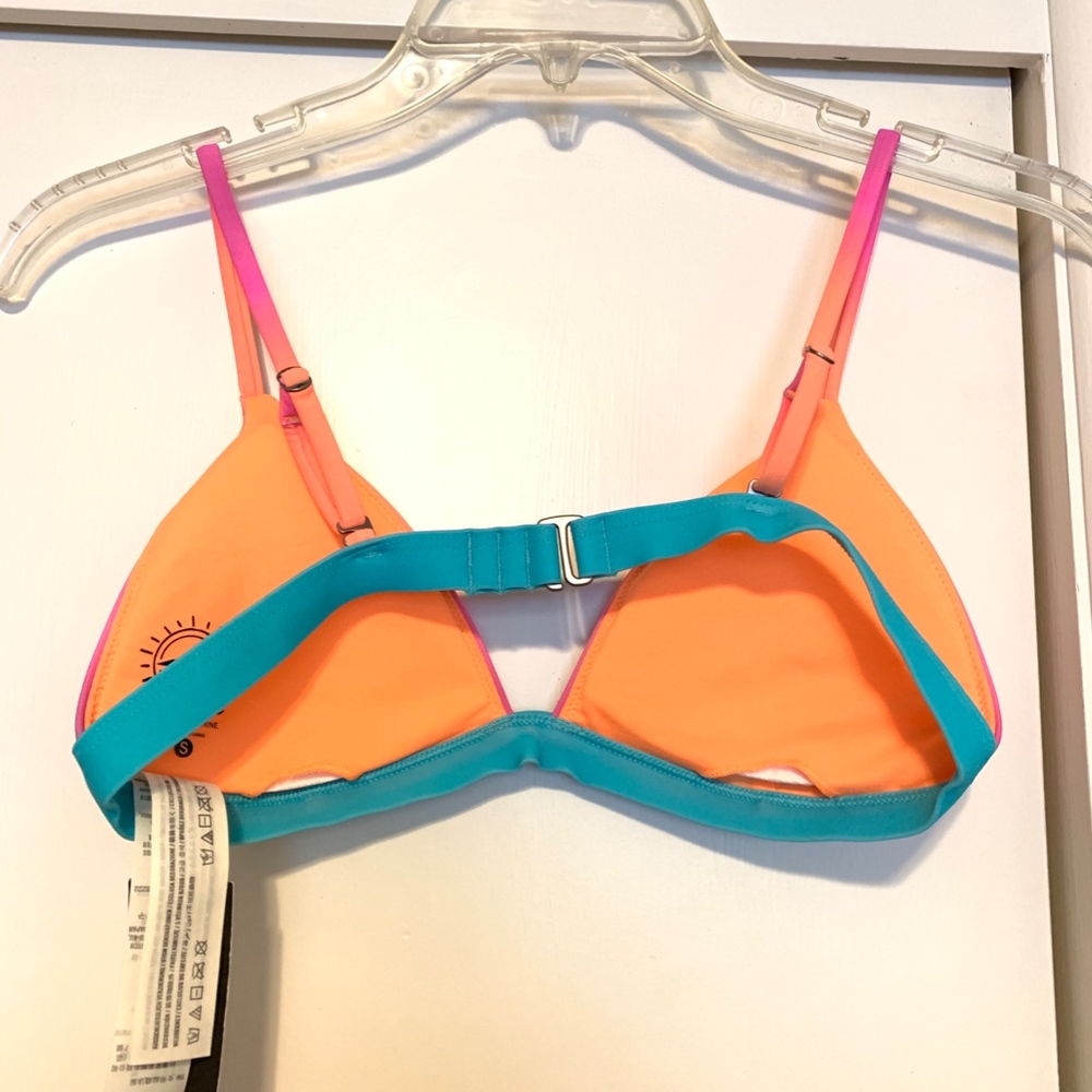 Hollister Ice Cream Ombre Bikini Top Sz Sm - Picture 4 of 5